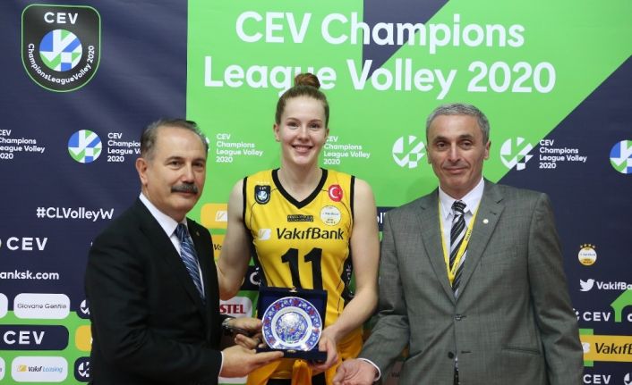 VakıfBank, Maribor’a set vermedi