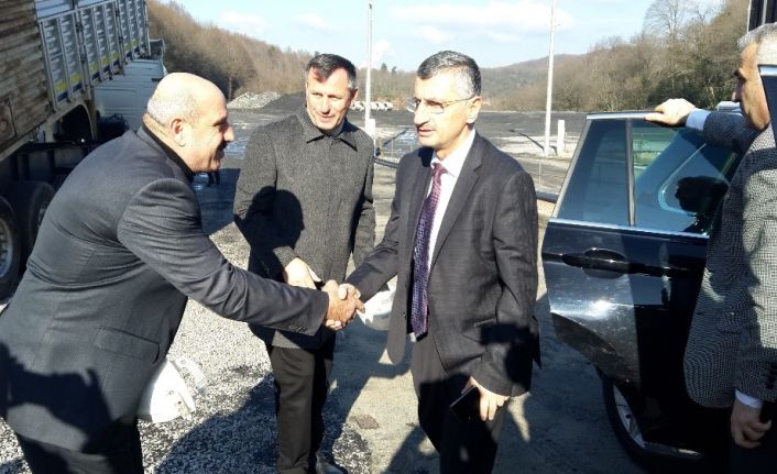 Vali Bektaş, mini lavuar tesisini inceledi