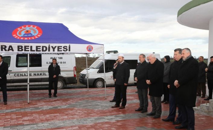 Yakıntaş Mezarlığı Mescidi dualarla açıldı