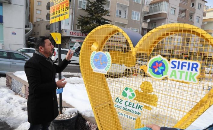 Daha temiz ve yaşanılabilir bir Nevşehir için, pet şişeler kumbaraya