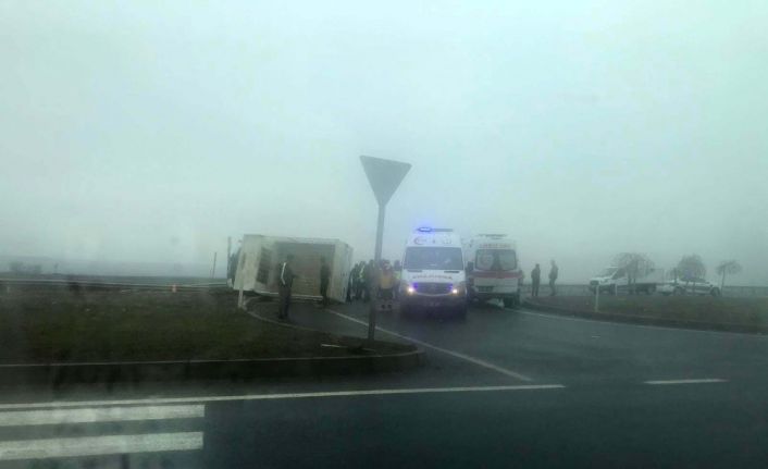 Diyarbakır’da trafik kazası: 3 yaralı