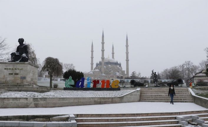 Edirne’ye ‘kar’ uyarısı