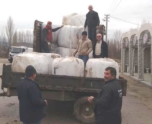 Hisarcık’lı besicilerin mısır silajına talebi arttı