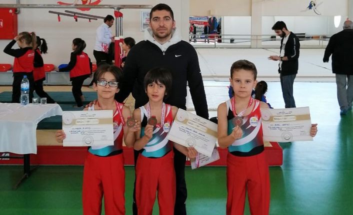 Karaman jimnastik ve badminton analig takımları bir üst turda