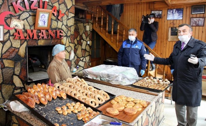 Akdeniz ilçesinde korona virüs denetimleri aralıksız sürüyor