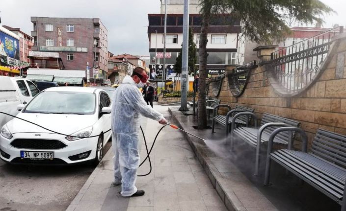 Dilovası’nda dezenfekte çalışmaları aralıksız sürüyor