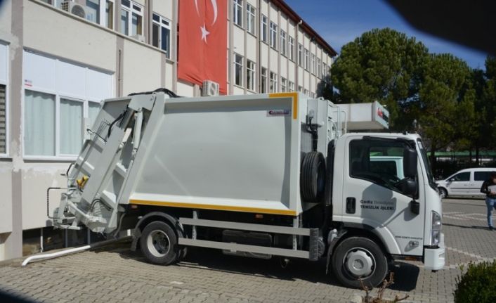 Gediz’de yeni temizlik araçları göreve hazır