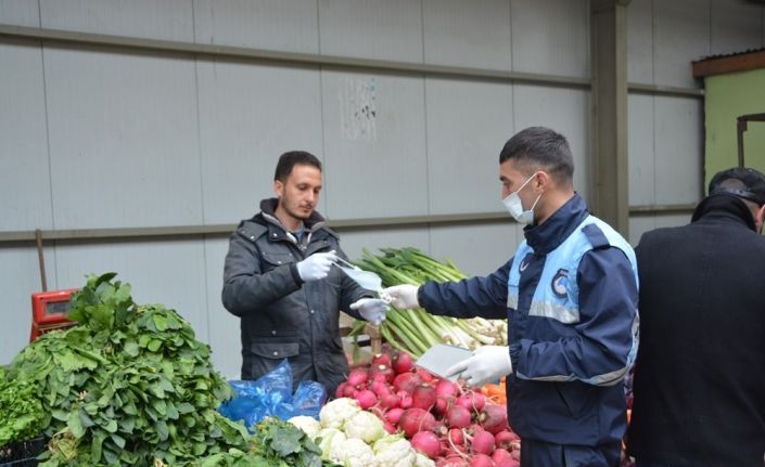 Halk pazarında sıkı denetim