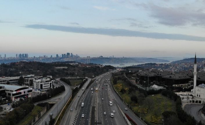 İstanbul trafiğine ’korona virüs’ etkisi