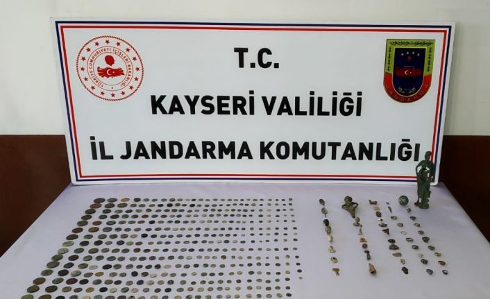 Kayseri’de tarihi eser operasyonu