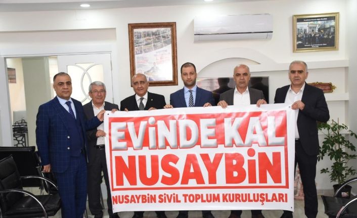 Nusaybin’deki STK’lardan vatandaşlara ’evinde kal’ çağrısı