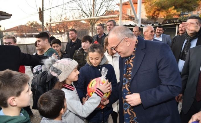 Öğrencilere bir müjde de Başkan Ergün’den