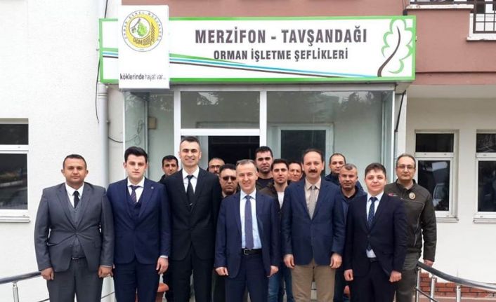 Orman işletme şefleri görevlerine başladı