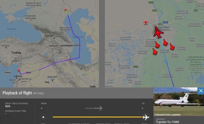 Rusya’nın savaş uçakları Suriye’den Rusya’ya geri döndü