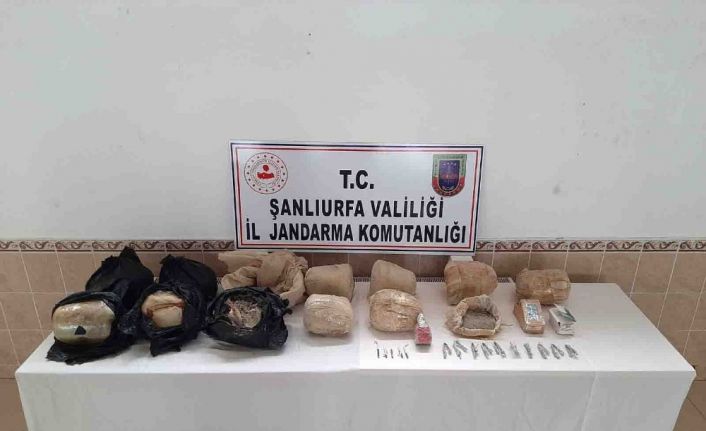 Şanlıurfa kırsalında 97 kilogram patlayıcı bulundu