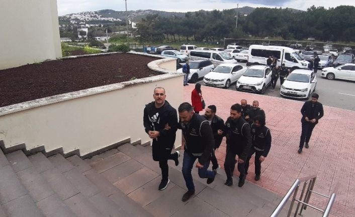 Sarallar suç örgütüne Bodrum’da operasyon: 6 gözaltı