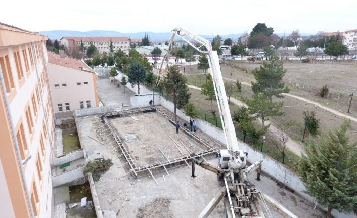 Suluova’ya basketbol sahası