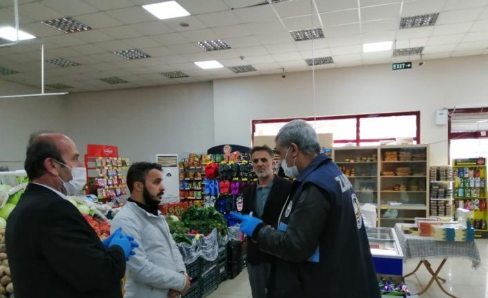 Sur’da marketler denetlendi, ibadethane ve okullar dezenfekte edildi