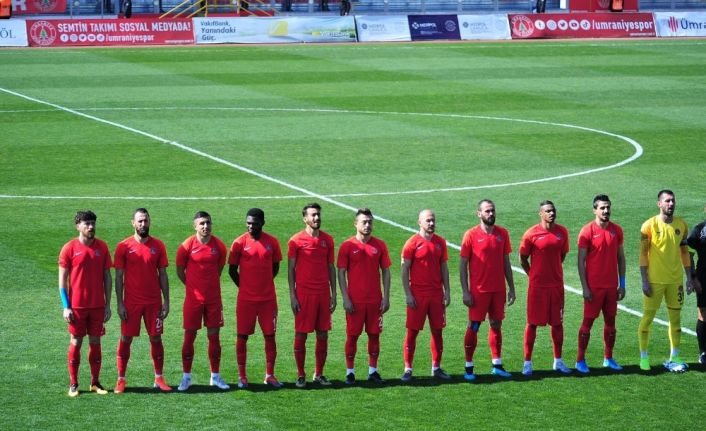 TFF 1. Lig: Ümraniyespor: 1 - Memenspor: 1