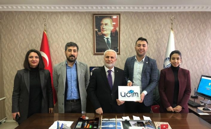 UCİM’den Ağrı İl Müftüsü Topçu’ya ziyaret