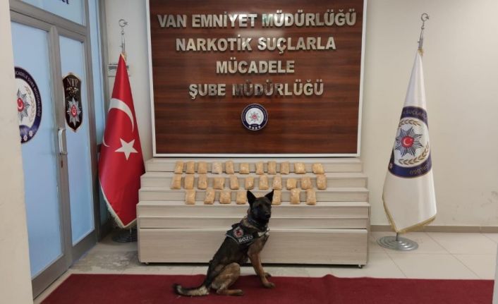 Van’da 7 kilo 780 gram metamfetamin ele geçirildi