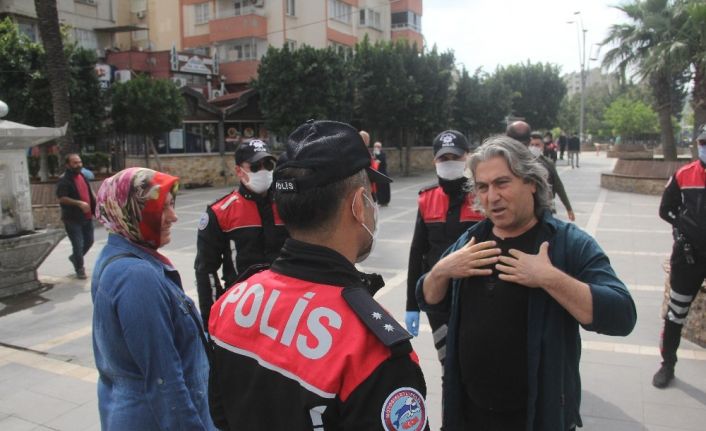 Adanalı şahsın şaşırtan maske inadı