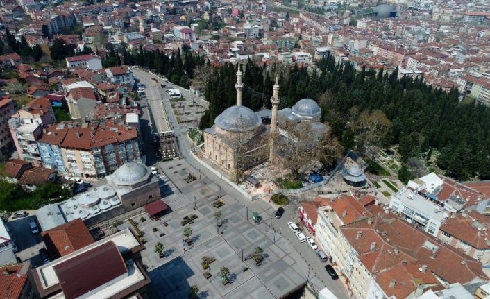 Bursa’da tarihi yerler sessizliğe büründü