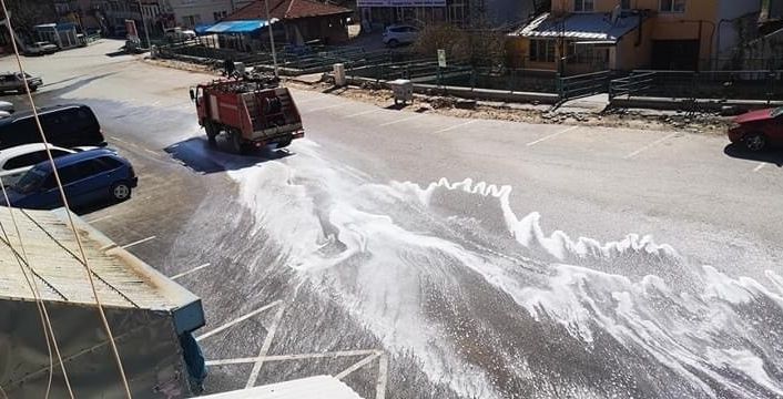 Dodurga Belediyesi pazar yerindeki tedbirleri arttırdı