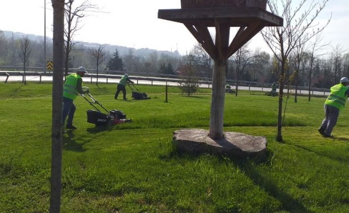 Düzce Belediyesinden bahar hazırlığı