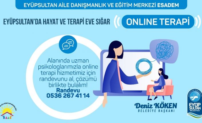 Eyüpsultan’da online yüz yüze terapi başlıyor