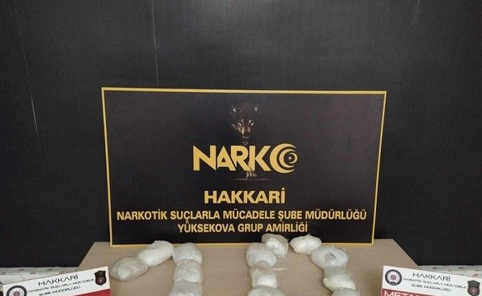 Hakkari’de 7 kilo uyuşturucu ele geçirildi