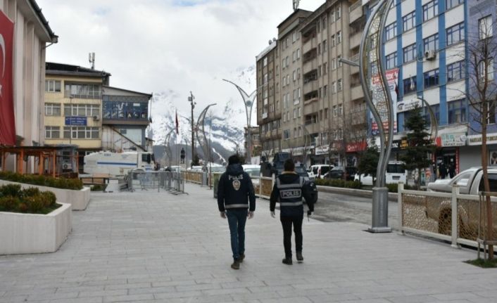 Hakkari’de korona virüs tedbirleri