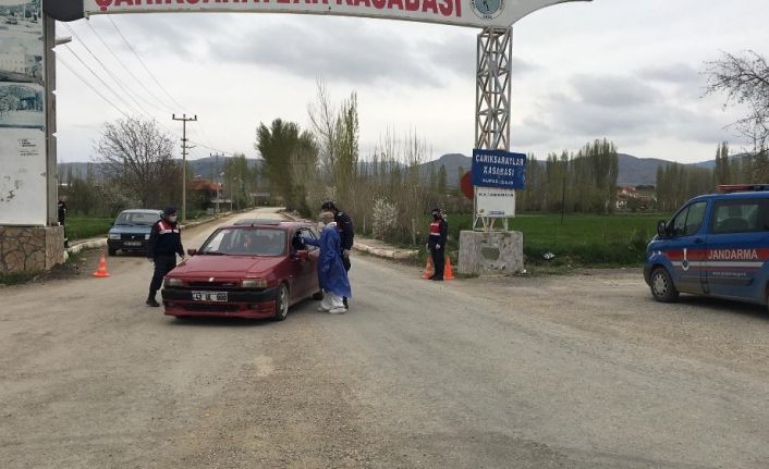 Isparta’nın Çarıksaraylar beldesi karantina altına alındı