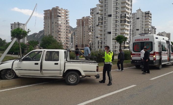 Kozan’da trafik kazası: 1 yaralı