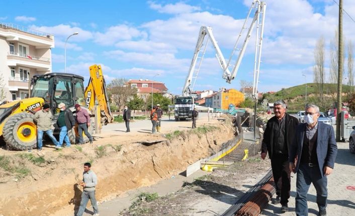 Mehmet Akif Ersoy Mahallesi’nde kanal çalışması