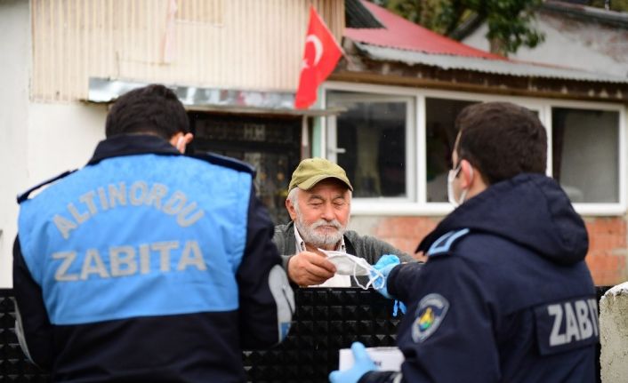 Ordu’da ücretsiz maske dağıtılıyor