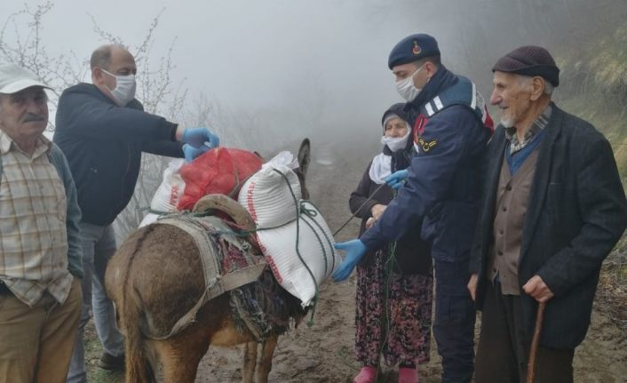 Ordu’da yaşlı adamın isteğine ilginç yöntem