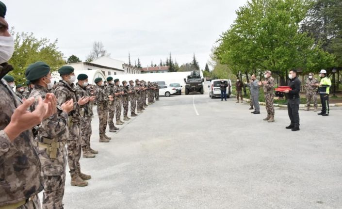 PÖH Timi dualarla Barış Pınarı bölgesine uğurlandı