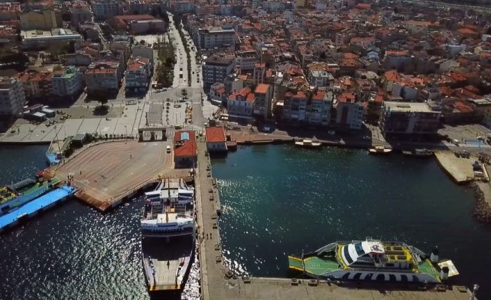 Sakin şehir Çanakkale havadan böyle görüntülendi