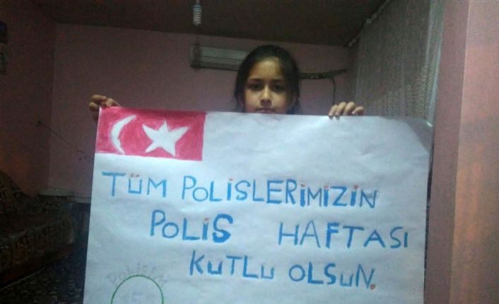 Sasonlu çocuklar polislerin haftasını kutladı