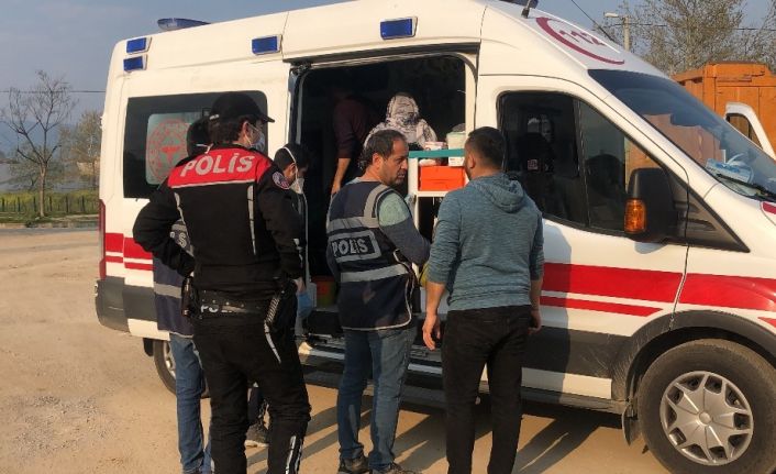 Sokağa çıkma yasağını delip polise saldırdılar