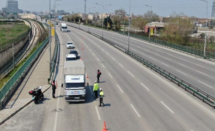 Sokağa çıkma yasağının 2. gününde de polisler kuş uçurtmadı