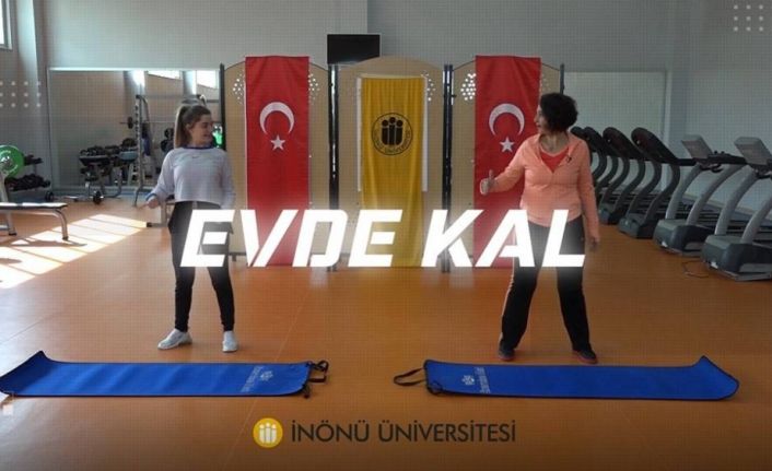 Spor Bilimleri Fakültesi’nden ’evde spor’ hizmeti