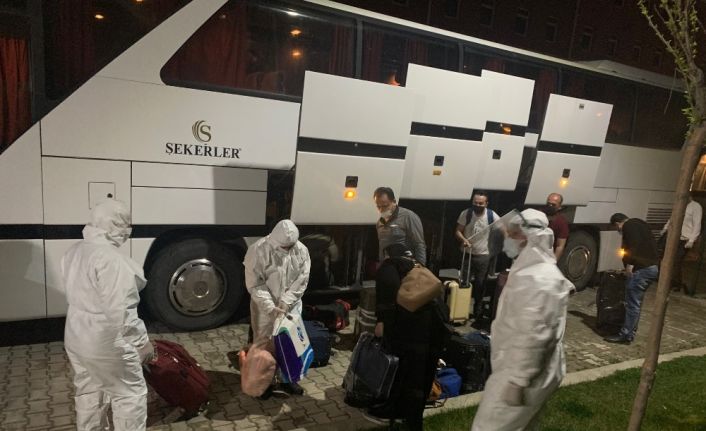 Suudi Arabistan’dan getirilen 268 kişi Isparta’da karantinaya alındı