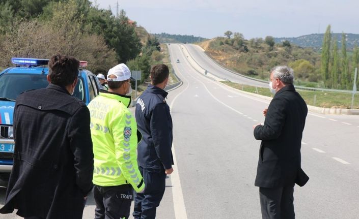 Uşak’tan Gediz’e giriş çıkışlar kısıtlandı