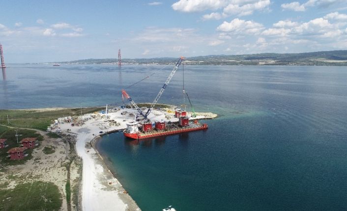 1915 Çanakkale Köprüsü’nün ayakları tamamlandı