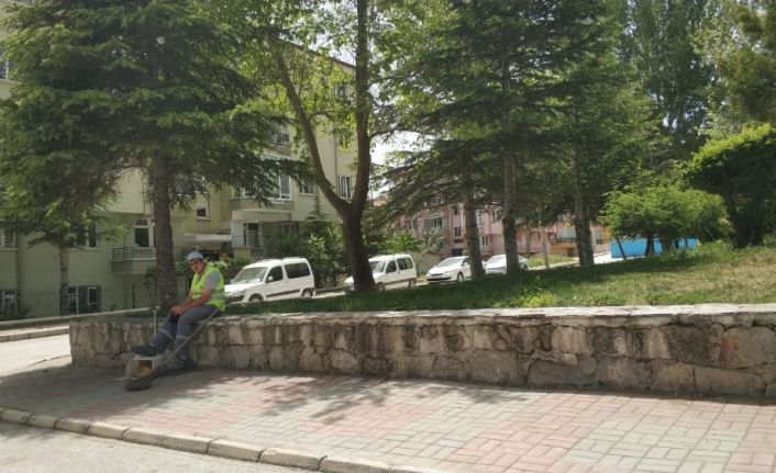 Afyonkarahisar’da yoğun sıcaktan sokaklar boş kaldı