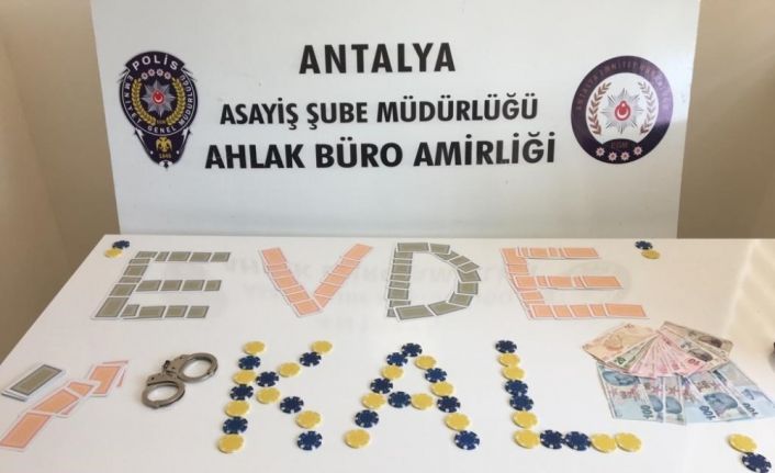 Antalya’da kumar oynayanlara 152 bin para cezası