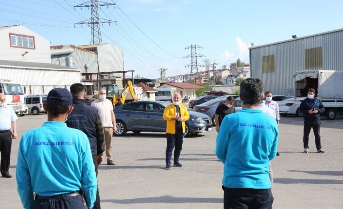 Başkan Bıyık, 1 Mayıs’ta işçileri unutmadı