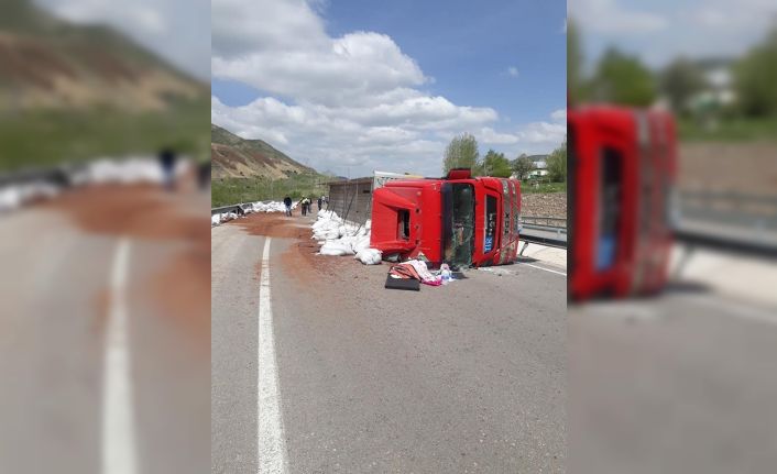 Bayburt’ta trafik kazası: 1 yaralı